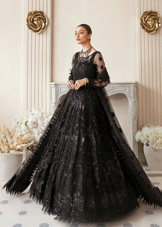 AKBAR ASLAM LUXURY BLACK BEAUTY MAXI
