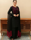 HR SOFT SHAMOOZ SILK Embroidered 3 Piece Unstitched