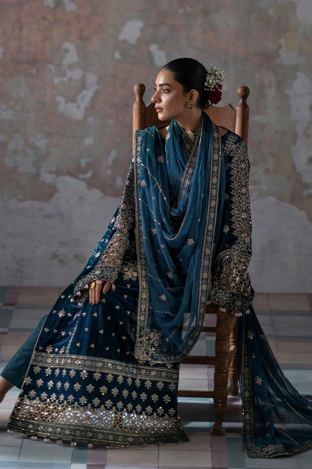 Emaan Adeel Luxury Formals Velvet Collection Unstitched