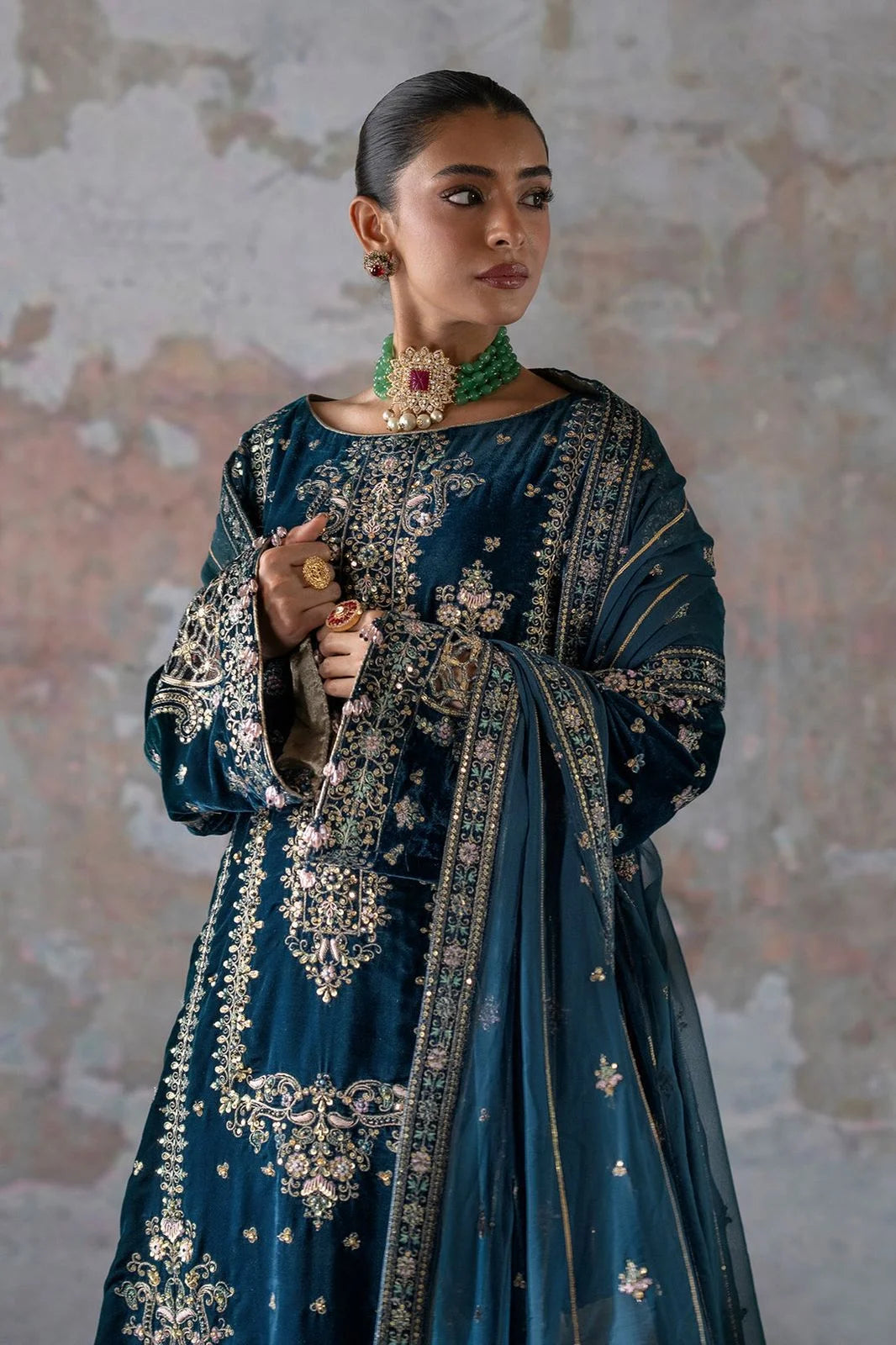 Emaan Adeel Luxury Formals Velvet Collection Unstitched