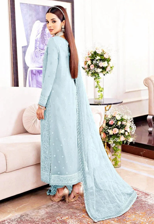 Asim Jofa Jhilmil Chiffon Embroidered Unstitched Collection
