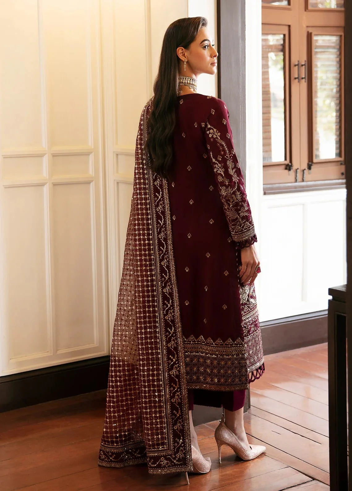 GULAAL VALENTINA Chiffon Suit (GL-LP-24V1-20)