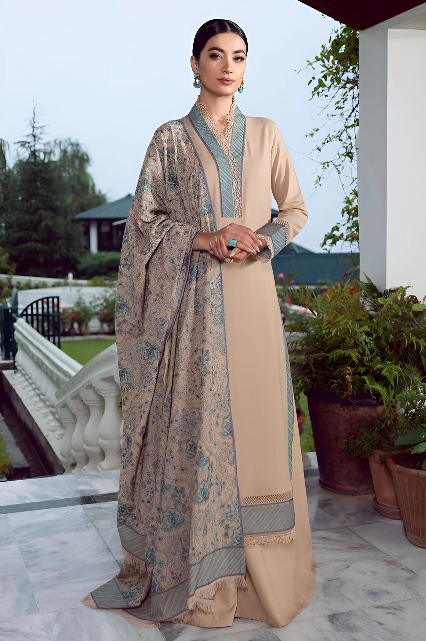 BAREEZE Dhanak 3pc Winter Collection