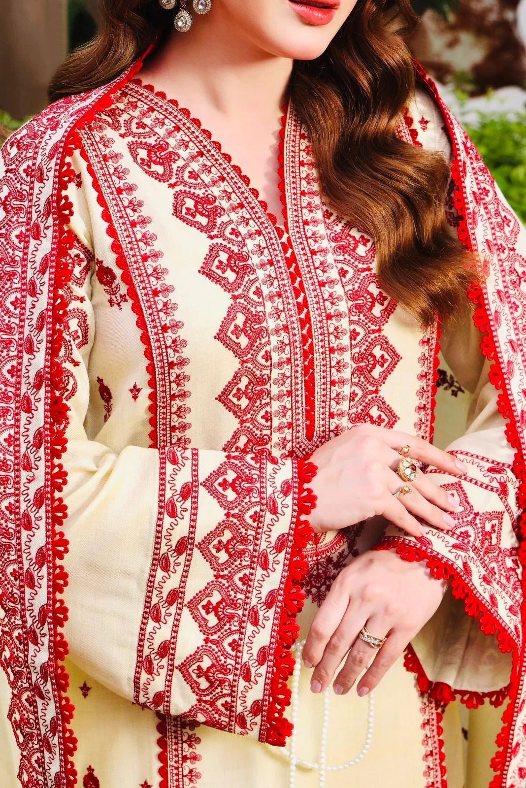 ANEELA PREMIUM DHANAK 3PC UNSTITCHED