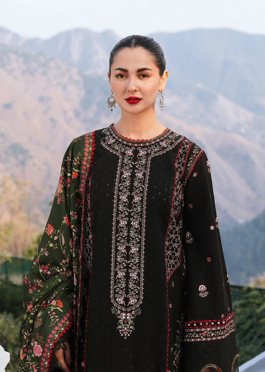 HUSSAIN REHAN PREMIUM DHANAK 3PC UNSTITCHED