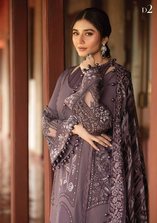 MARIA B PREMIUM DHANAK 3PC UNSTITCHED