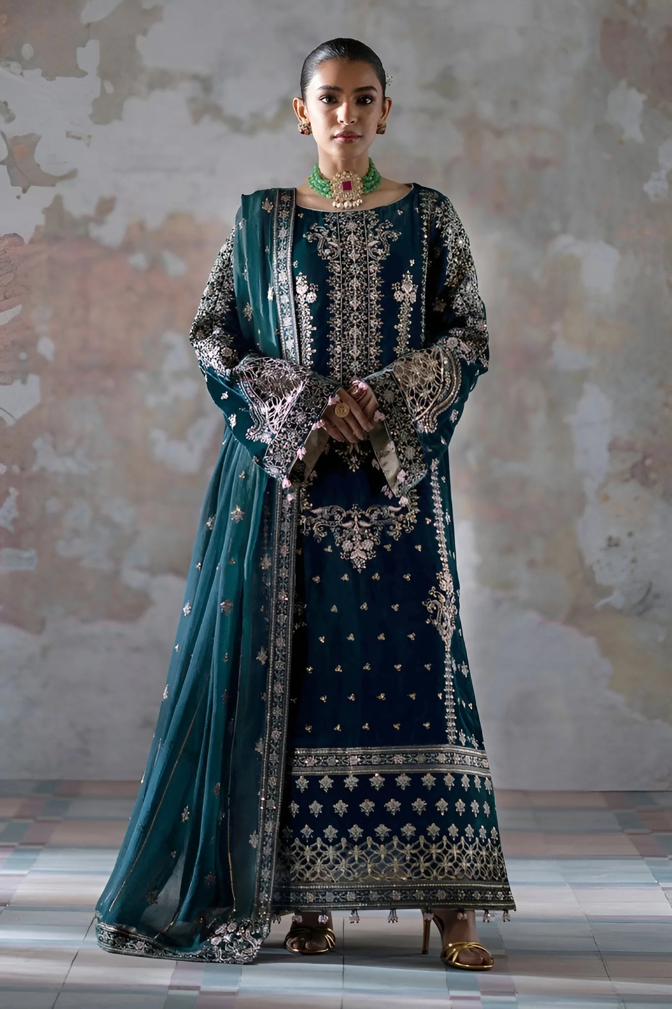 Emaan Adeel Luxury Formals Velvet Collection Unstitched