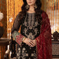 Adan Libas Luxury Chiffon Embroidered 3piece Unstitched-RANG-E-MEHFIL 004