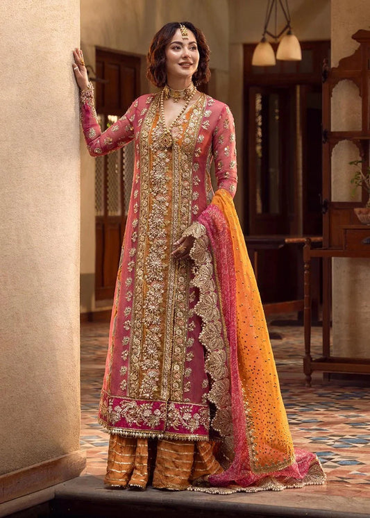 Aik Jhalak By Crimson MEHNDI GALORE Organza 3 pc