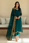 Baroque Unstitched Chiffon Embroidered 3 Piece Suit BQU-PR-828-1