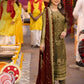 Asim Jofa Luxury Chiffon Embroidered 3 Piece Unstitched