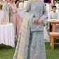 Kanwal Malik Luxury Embroidery Organza 3 Piece Unstitched