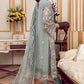 Adan Libas Chiffon Embroidery Dress 3piece Unstitched