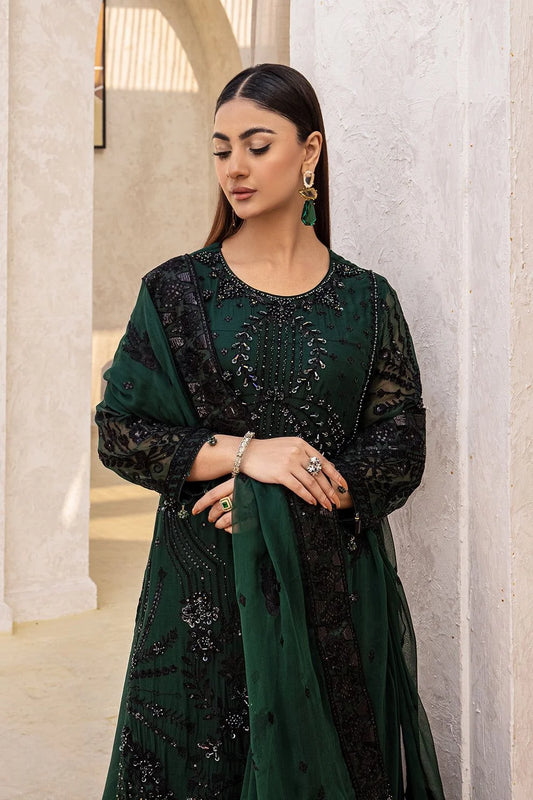 Zebtan Luxury Chiffon Embroidered Unstitched Collection ZR-03