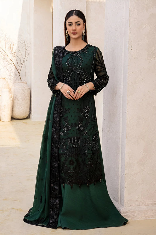 Zebtan Luxury Chiffon Embroidered Unstitched Collection ZR-03