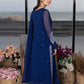 Azure Luxury Embroidered Chiffon 3 Piece Unstitched