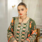 Aneelas Silk Dress Embroidered 3 Piece Unstitched