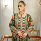 Aneelas Silk Dress Embroidered 3 Piece Unstitched