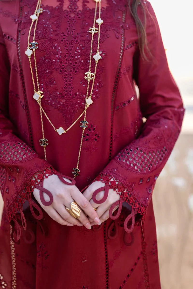 QALAMKAR 3pc Dhanak Winter Collection