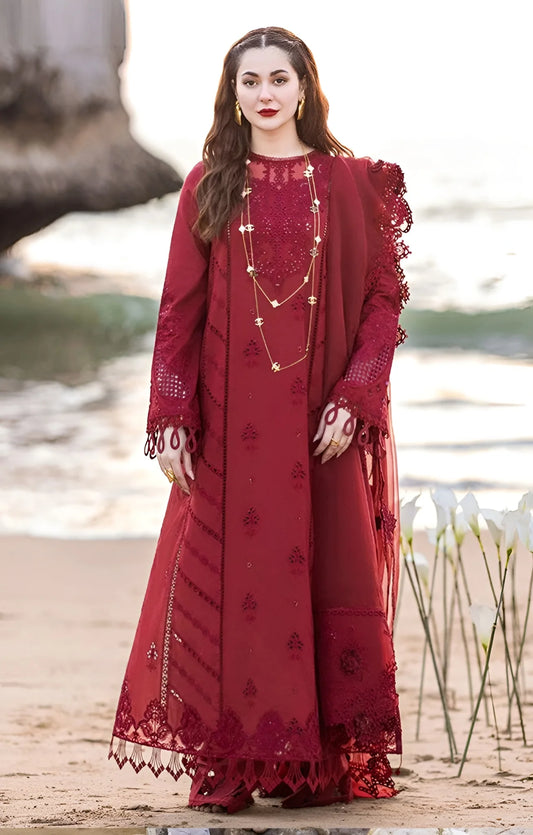 QALAMKAR 3pc Dhanak Winter Collection