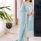 Asim Jofa Luxury Chiffon Embroidered 3 Piece Unstitched