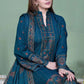 NOOR-E-FAJAR Luxury Dhanak Embroidered 3pc Unstitched