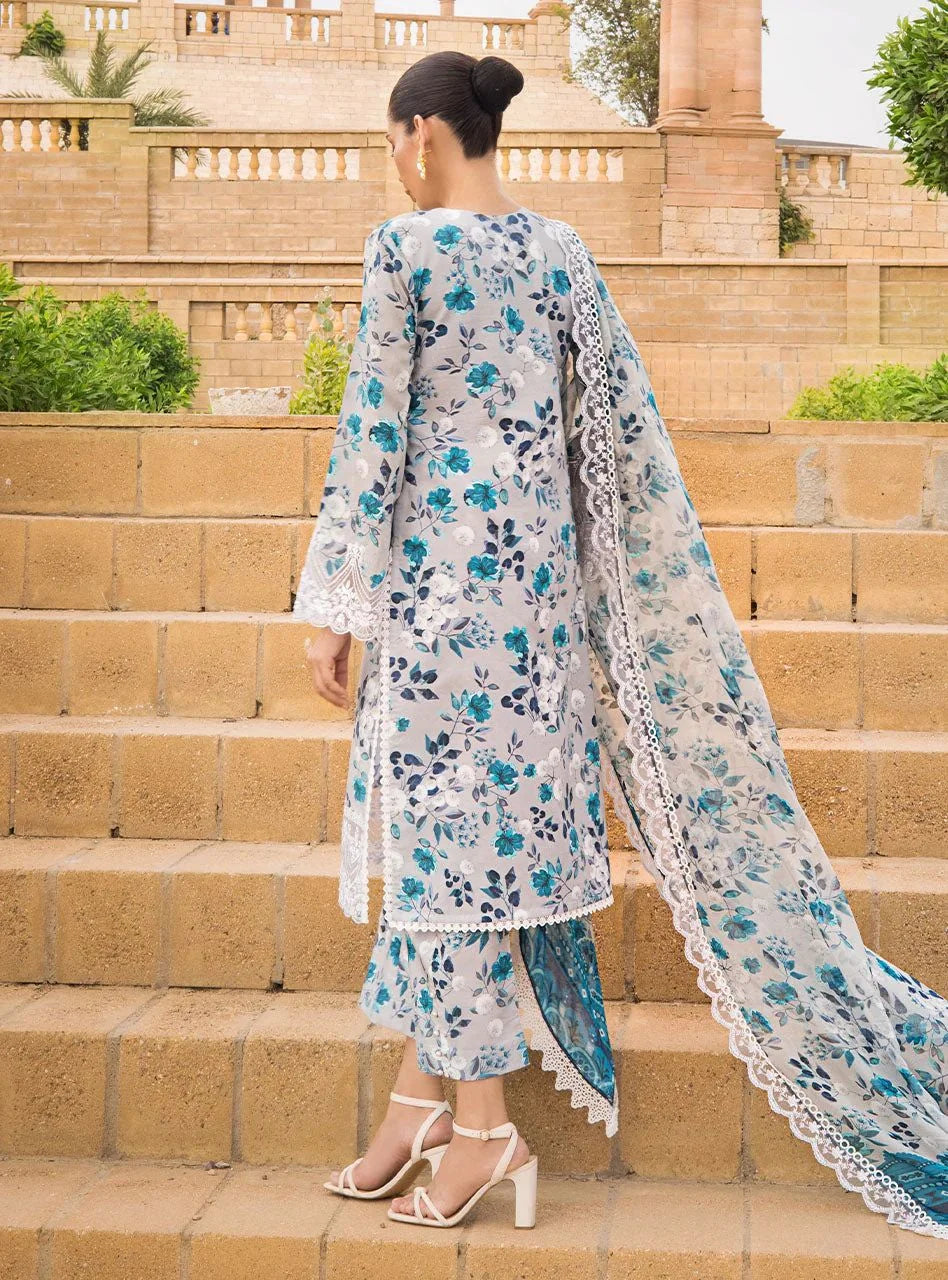 Zainab Chottani Swiss Lawn 3 piece Unstitched Embroidered Collection