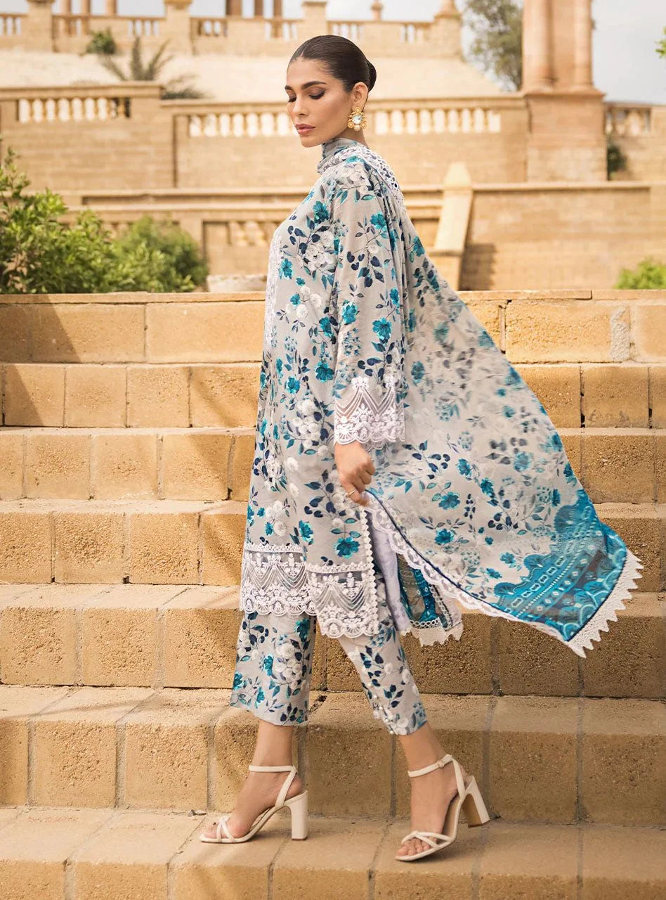 Zainab Chottani Swiss Lawn 3 piece Unstitched Embroidered Collection