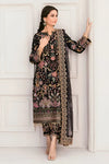 Baroque Luxury Embroidered Net Suits Unstitched 3 Piece