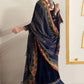 Jazmine Embroidered Luxury Velvet Formal VF-2005 Unstitched 3 Pieces