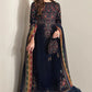 Jazmine Embroidered Luxury Velvet Formal VF-2005 Unstitched 3 Pieces