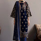 Emaan Adeel Makhmal Embroidered Velvet Unstitched 3Pc Suit