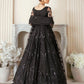 AKBAR ASLAM LUXURY BLACK BEAUTY MAXI
