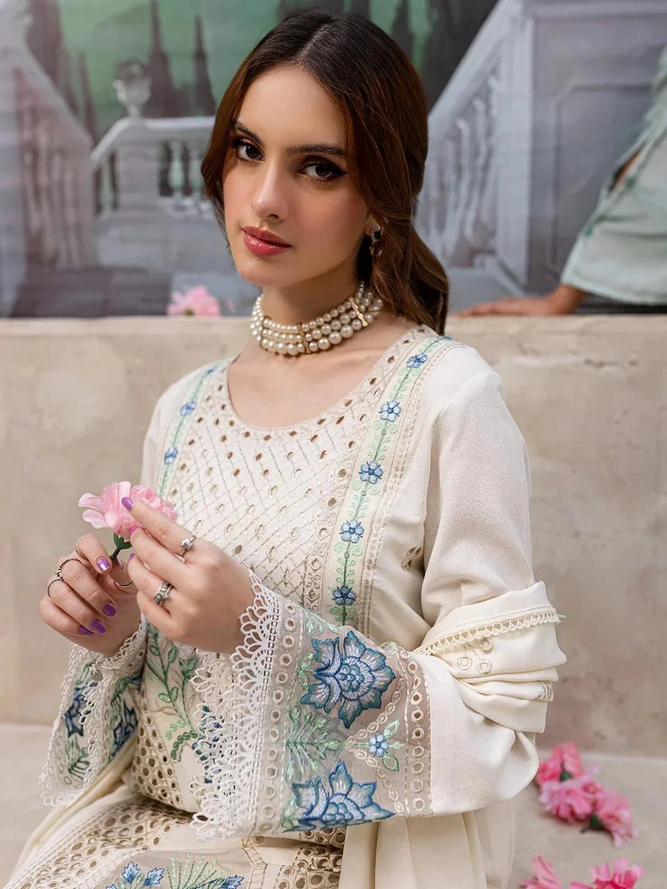 MAHNUR PREMIUM DHANAK 3PC UNSTITCHED