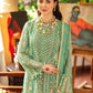 Afrozeh Luxury Chiffon Embroidered 3 Piece Unstitched