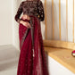 Jazmine Wedding Net & Velvet Saree Collection Embroidery Unstiched