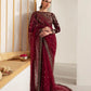 Jazmine Wedding Net & Velvet Saree Collection Embroidery Unstiched