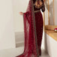 Jazmine Wedding Net & Velvet Saree Collection Embroidery Unstiched