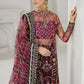 Baroque Luxury Net Embroidered 3 Piece Unstitched