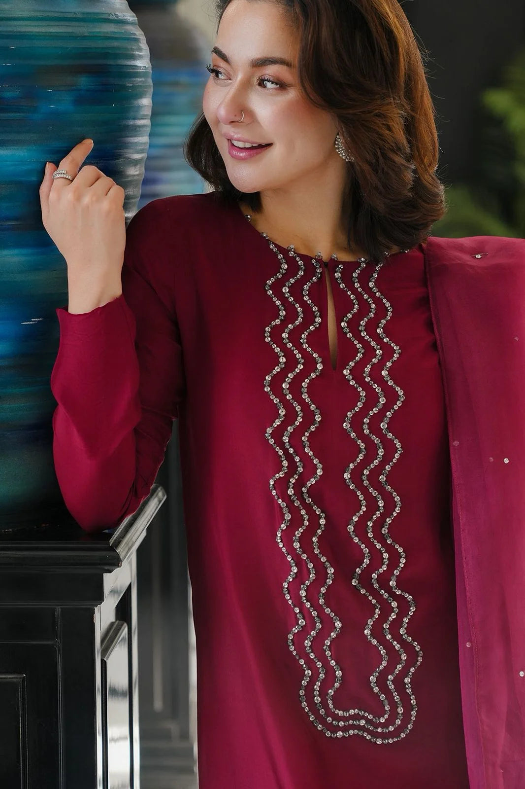 Lulusar Luxury Silk Embroidered 3 Pc Unstitched Collection