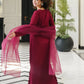 Lulusar Luxury Silk Embroidered 3 Pc Unstitched Collection