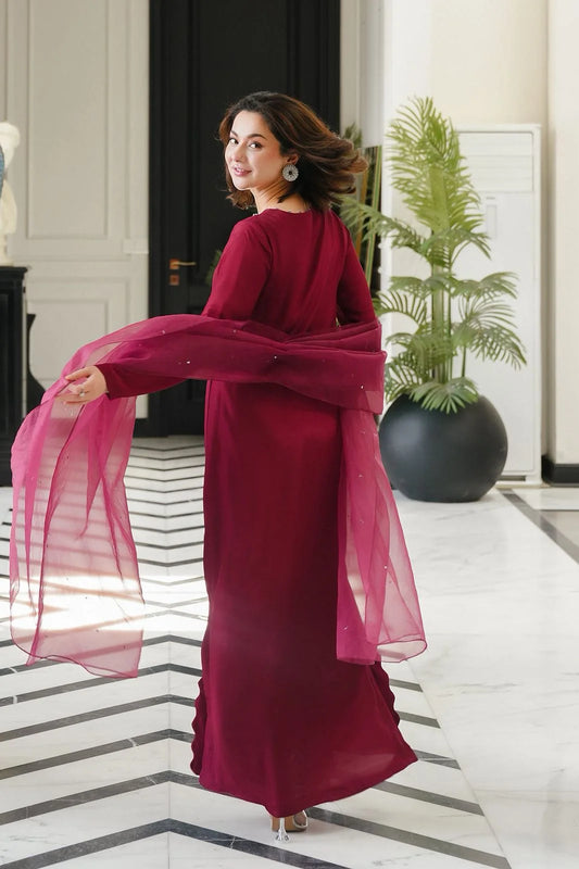 Lulusar Luxury Silk Embroidered 3 Pc Unstitched Collection