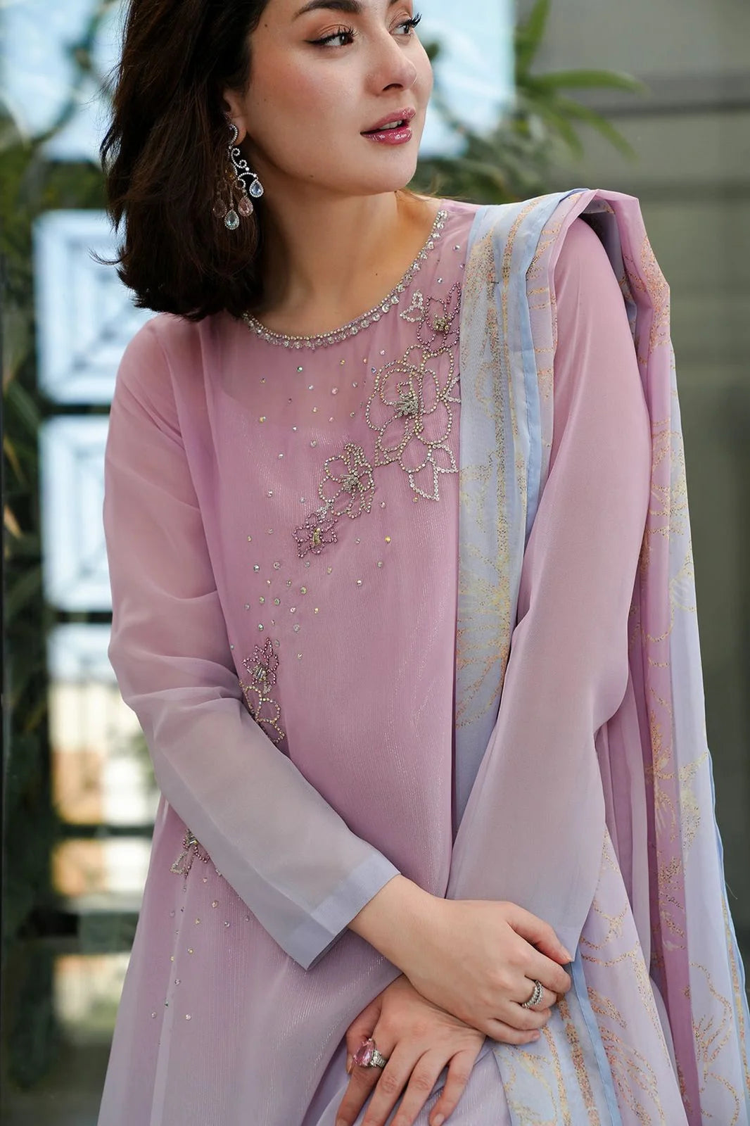 Lulusar Luxury Chiffon Embroidered Unstitched Collection
