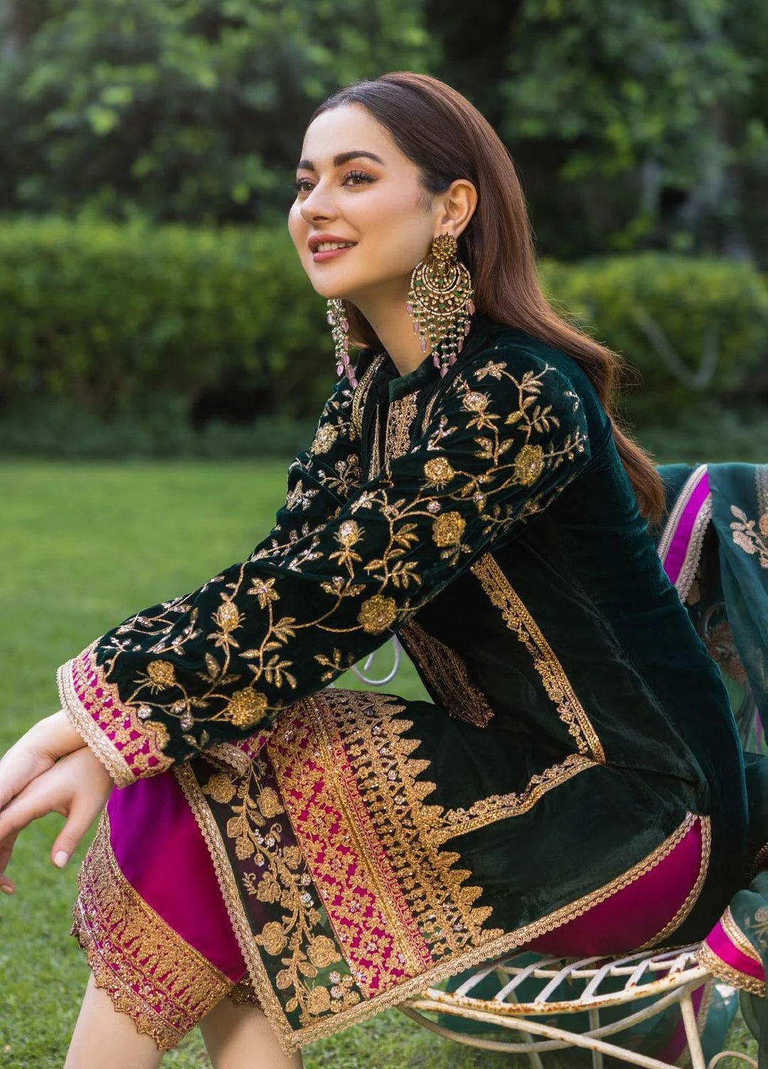 Zainab Chottani Velvet Collection Pareeshay 3 Pieces Unstitched