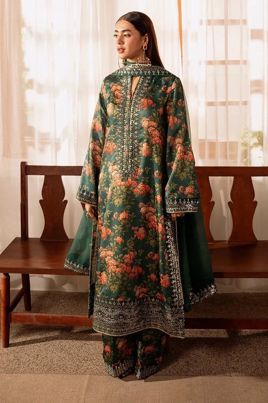 Sheenora Luxury Silk Embroidered Unstitched 3 Piece