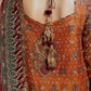 Baroque Luxury Embroidered 3 Piece Unstitched