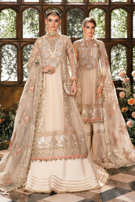 Maria B Luxury Organza Embroidered 3 Piece Unstitched