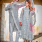 Laam Luxury Organza Embroidered 3 Piece Unstitched