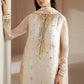Jazmin Luxury Chiffon Embroidered 3 Piece Unstitched