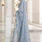 Maria B Ice Blue Exclusive Saree